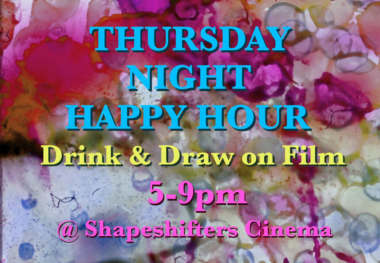 Happy Hour, Drink and Draw on Film